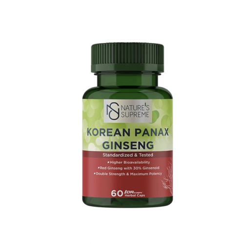 Nature&#;s Supreme Korean Panax Ginseng Kapsül